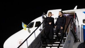 Володимир та Олена Зеленські