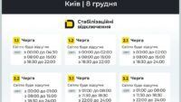 відключення світла в Києві