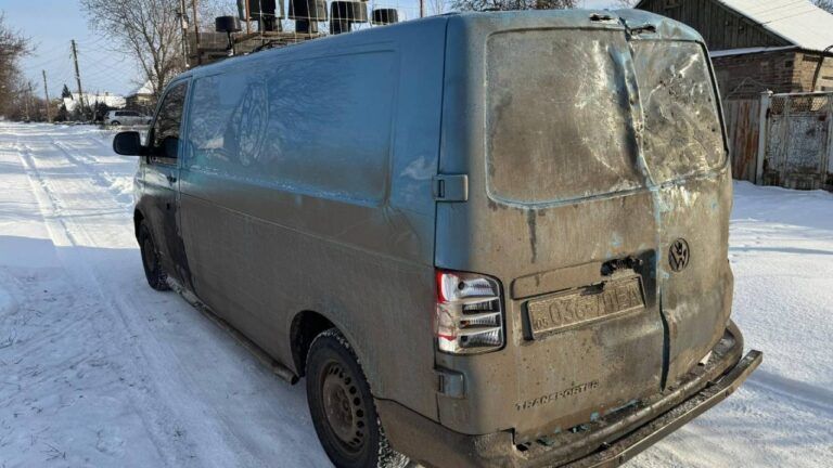 атака на автомобіль, Костянтинівка