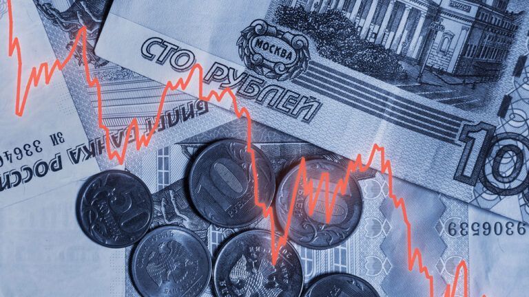 спад економіки рф