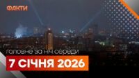 Головні новини за ніч 7 січня: добірка актуальних подій