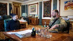 Володимир Зеленський та Євген Хмара
