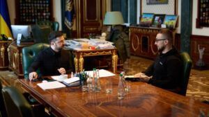 Зеленський зустрівся зі Стерненком: обговорили дрони та підтримку ЗСУ