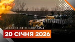 Главные новости за ночь 20 января: подборка актуальных событий