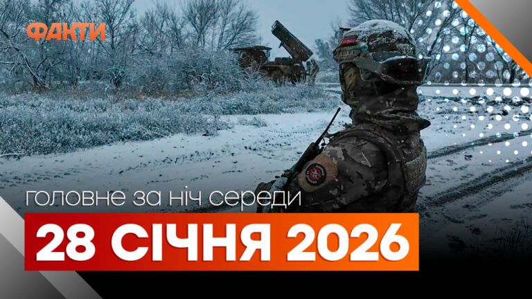 Головні новини за ніч 28 січня: добірка актуальних подій