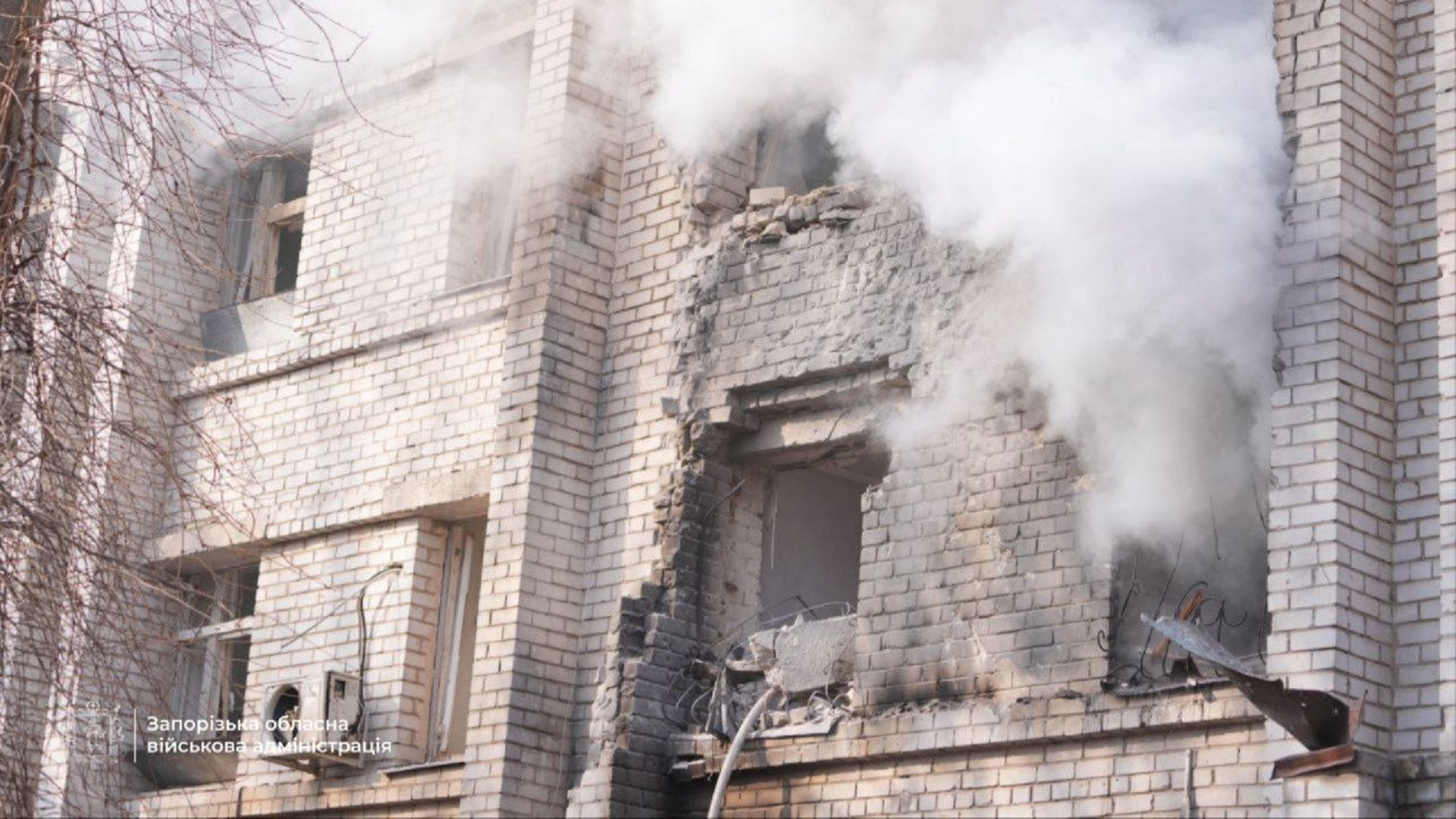 удар по пологовому у Запоріжжі 1 лютого