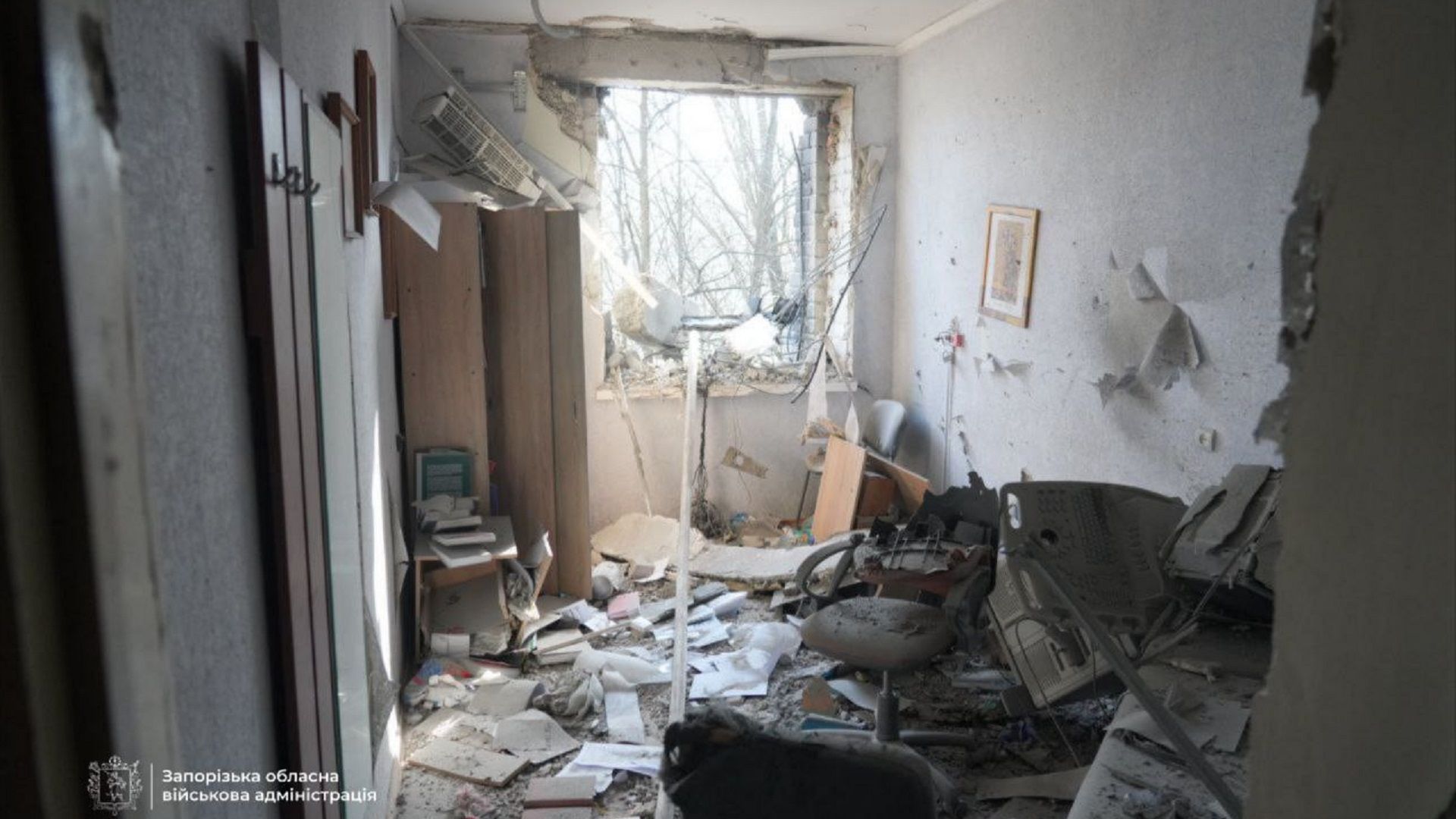 удар по пологовому у Запоріжжі 1 лютого