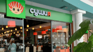 Історія розвитку мережі Сушия в Україні з 2006 року