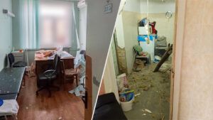 Обстрел больницы в Херсоне: последствия взрыва в Херсоне