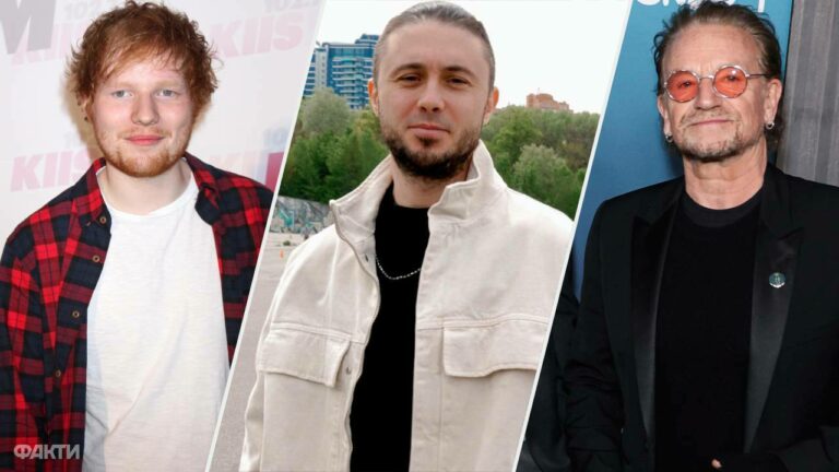 Ед Ширан, Тарас Тополя, Боно