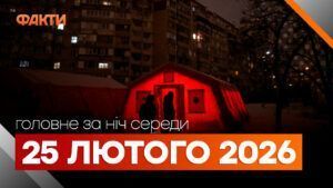 Главные новости за ночь 25 февраля: подборка актуальных событий