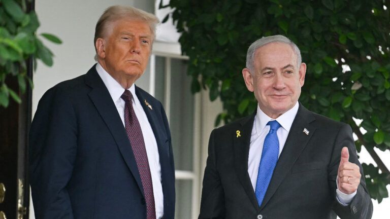 Дональд Трамп Біньямін Нетаньягу.