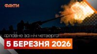 Главные новости за ночь 5 марта: подборка актуальных событий