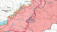 карта боїв на 7 березня