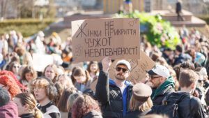 В Киеве прошел Марш женщин: более 3 тыс. человек вышли за равенство и безопасность