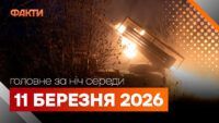 Головні новини за ніч 11 березня: добірка актуальних подій
