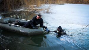 Трагедия на водоеме в Харькове: под лед провалились дети