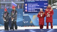 німецький дует відвернувся під час гімну росіян