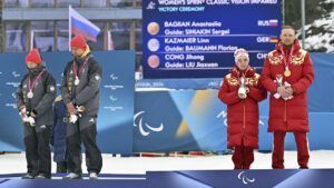 німецький дует відвернувся під час гімну росіян