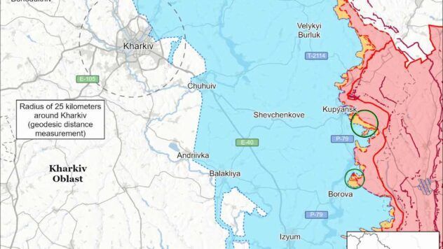 карта бойових дій 15 березня
