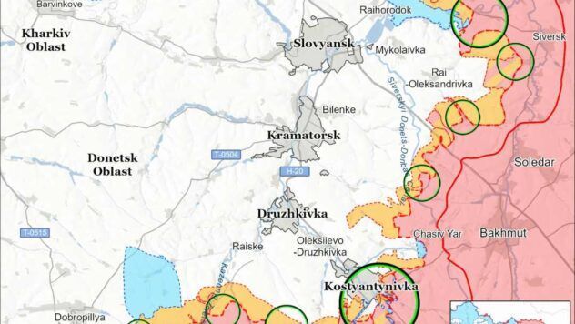карта бойових дій 15 березня карта бойових дій 15 березня