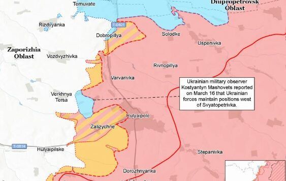 карта бойових дій