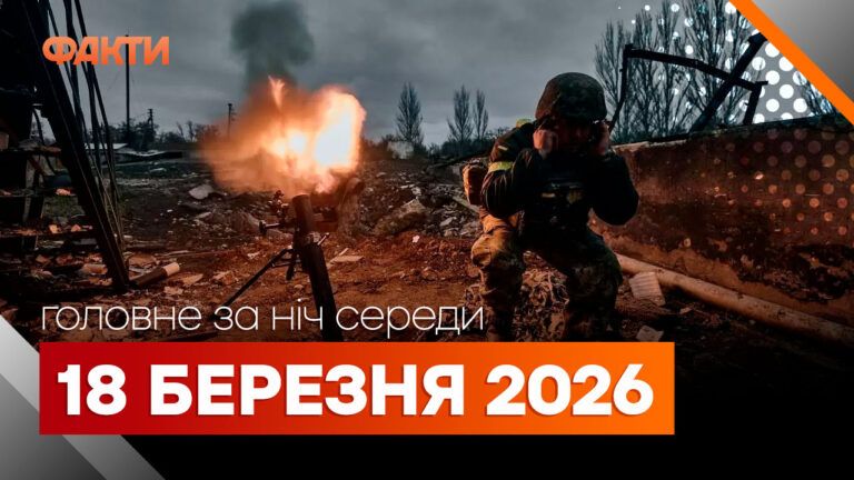 Головні новини за ніч 18 березня: добірка актуальних подій
