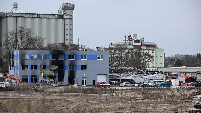 Пожежа в Пардубіце