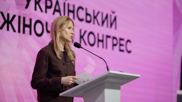 Елена Кондратюк открыла Украинский Женский Конгресс в Виннице