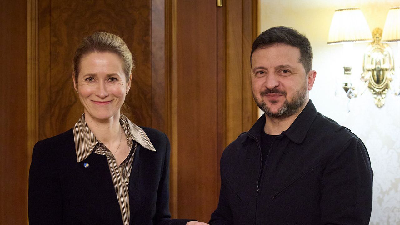 Володимир Зеленський зустрівся з Каєю Каллас