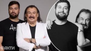 Степан Гіга із сином