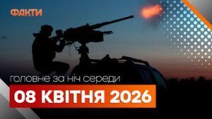 Головні новини за ніч 8 квітня: добірка актуальних подій