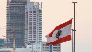 Ліван на карті