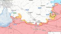 Карта бойових дій в Україні