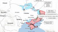 Карта бойових дій в Україні