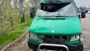 дрон атакував автобус на Дніпропетровщині