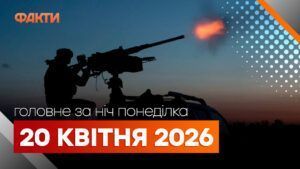 Головні новини за ніч 20 квітня: добірка актуальних подій