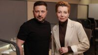 Володимир Зеленський і Оксана Соколова