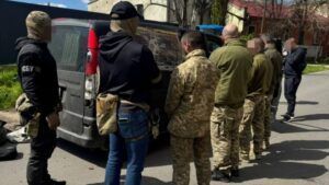 Затримання працівників ТЦК в Одесі