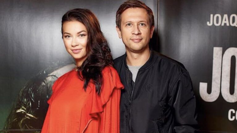 Поліна Логунова та Дмитро Ступка