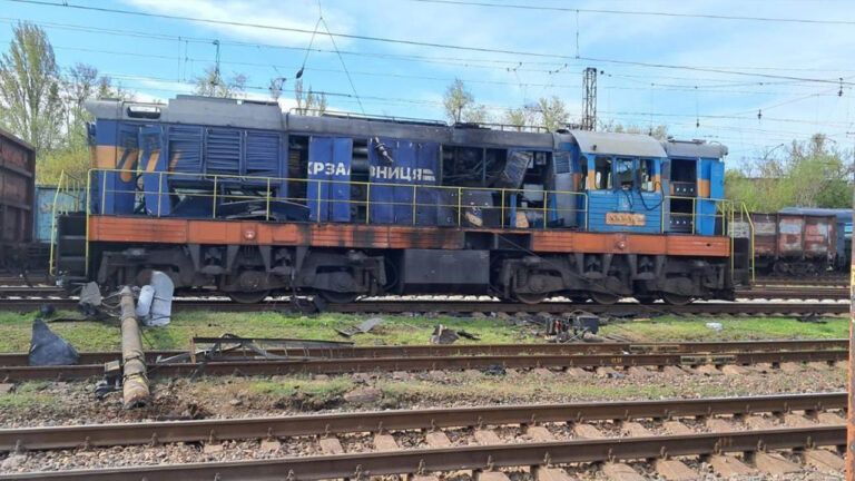 Атака на тепловоз в Коростене Житомирской области 23 апреля 2026: последствия