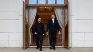 Володимир Зеленський та Ільхам Алієв зустріч 25 квітня 2026 року