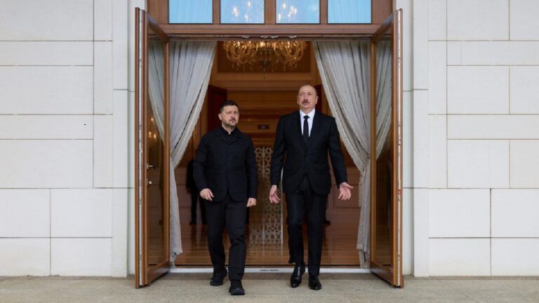 Володимир Зеленський та Ільхам Алієв зустріч 25 квітня 2026 року