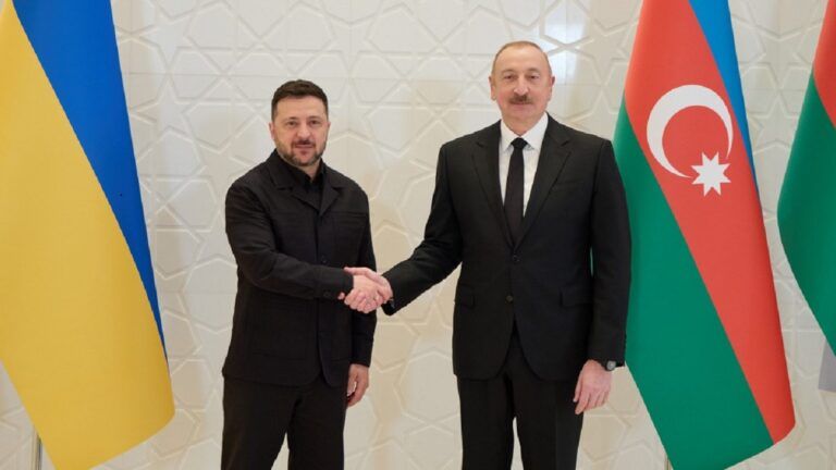 Володимир Зеленський та Ільхам Алієв зустріч 25 квітня 2026 року