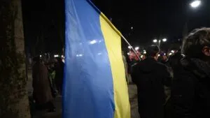 Напад на активістів з українськими прапорами в Італії