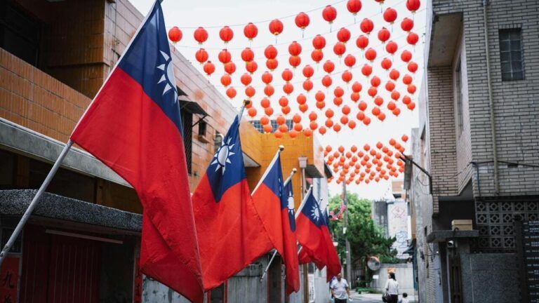 Тайвань на карті