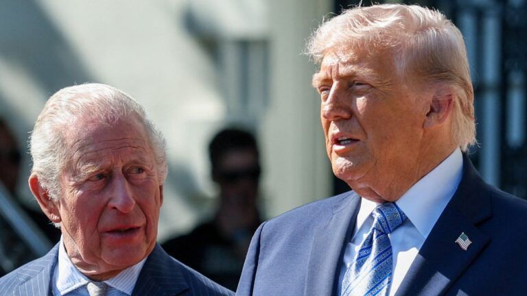 Чарльз III та Дональд Трамп