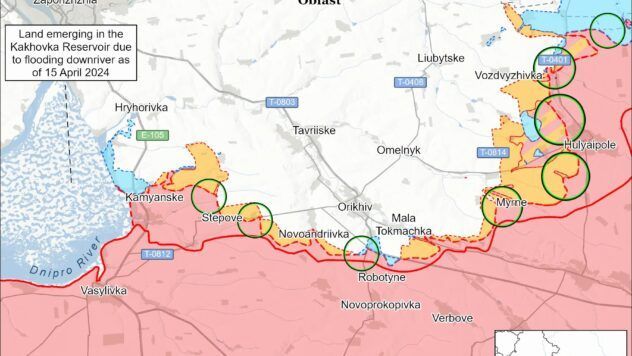 карта боїв на 2 травня