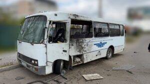 атака на маршрутку в Херсоні