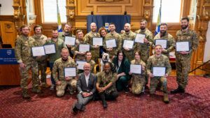 Группа ветеранов завершила программу Ukrainian Veterans Leadership Program